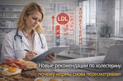Новые рекомендации по холестерину: почему нормы снова пересматривают